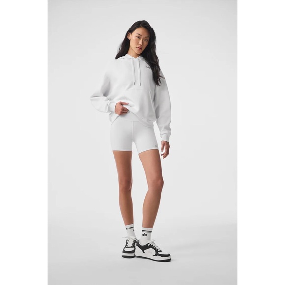 Alo Yoga Accolade Hoodie White XS - Picture 3 of 14